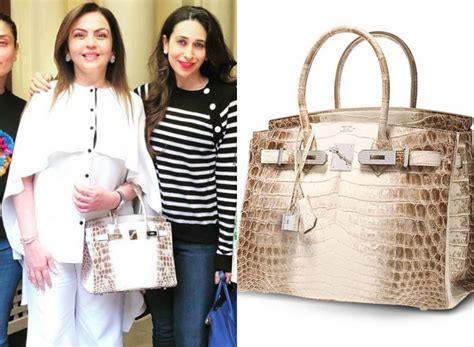 nita ambani hermes bag price|nita ambani handbags.